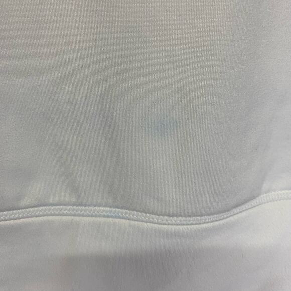 American Eagle Sweat Jacket with Hood Woman's Sz M White & Gray Zip Up - Picture 8 of 8